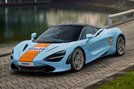 McLaren 720S Gulf Livery Coupe McLaren 720S Gulf Livery Coupe