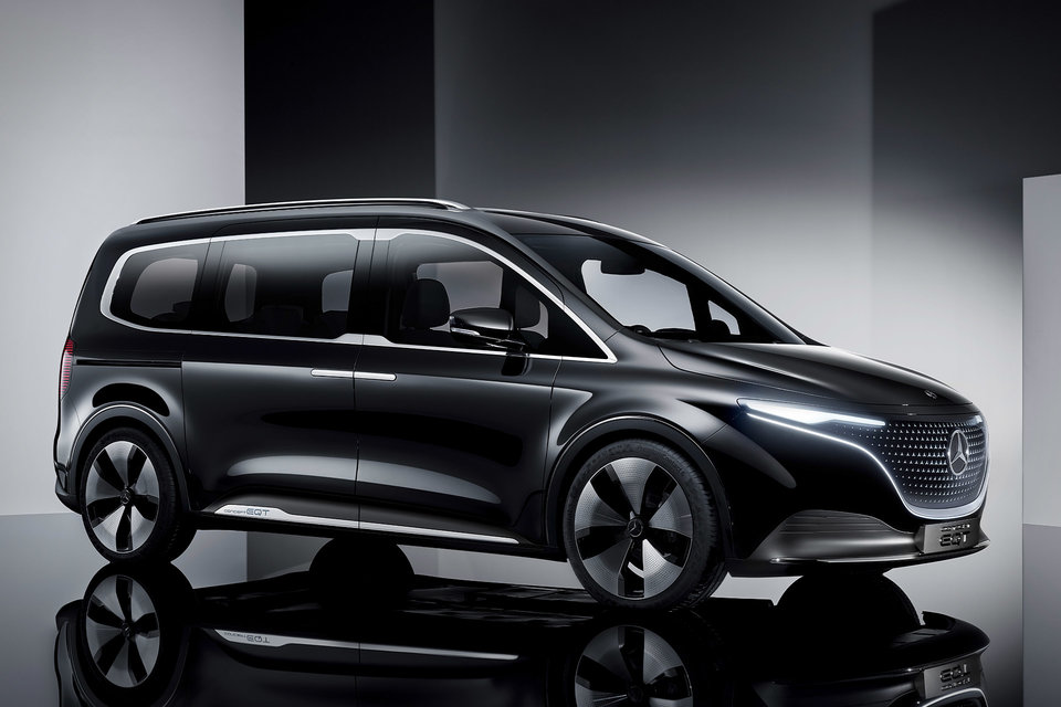 Mercedes-Benz EQT Concept Van | Uncrate