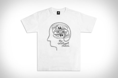 New Balance Shoe Brain Tee New Balance Shoe Brain Tee