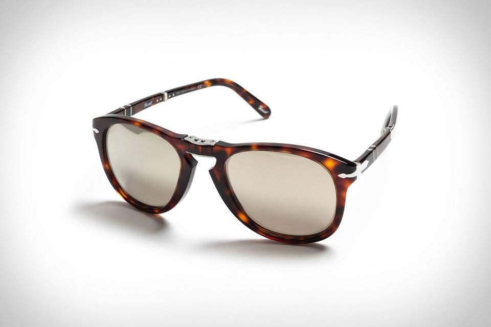 Persol 714 Steve McQueen Platinum Lens Sunglasses | Uncrate