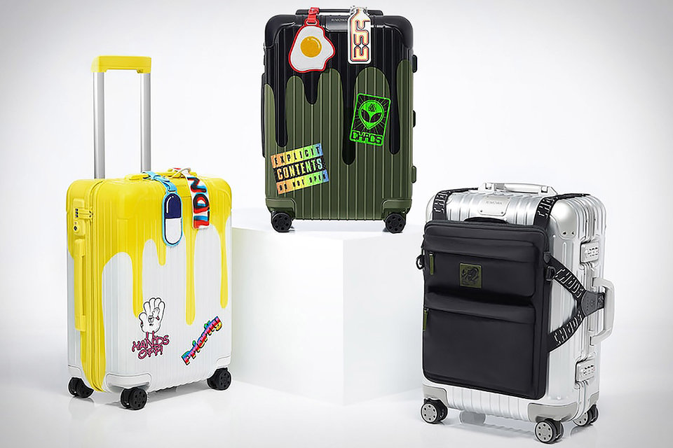 ⭑RIMOWA Limited-edition Cabin Neon carry-on in translucent Lime