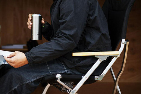 Snow Peak Stainless Steel Can Cooler Snow Peak Stainless Steel Can Cooler