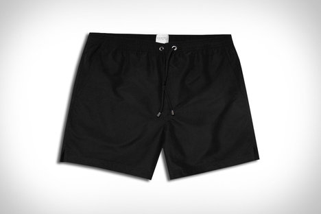 Sunspel Upcycled Marine Badehose