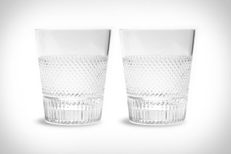 Verres Waterford Crystal Diamond Line Double Old Fashioned