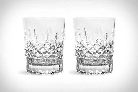 Waterford Lismore Double Old Fashioned Glasses Waterford Lismore Double Old Fashioned Glasses