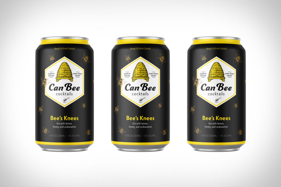 CanBee Bee's Knees Canned Cocktail | Uncrate