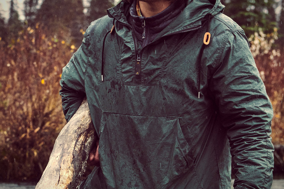 Filson Lightweight Waxed Anorak Uncrate