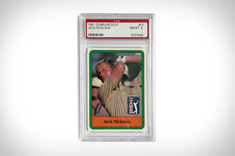1981 Donruss Jack Nicklaus Rookie Card