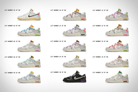 Nike x Off-White Dunk Low 'The 50' Collection Nike x Off-White Dunk Low 'The 50' Collection