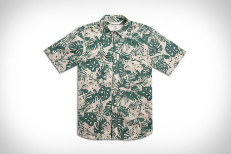 Rogue Territory Green Monstera Shirt