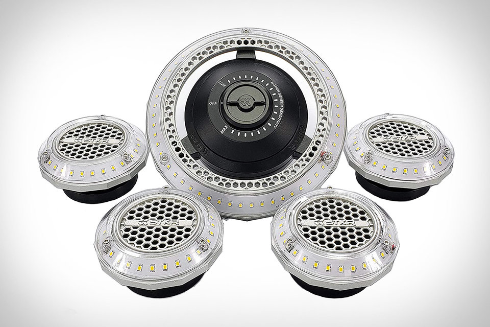 STKR Multi-Point Garage Lighting | Uncrate