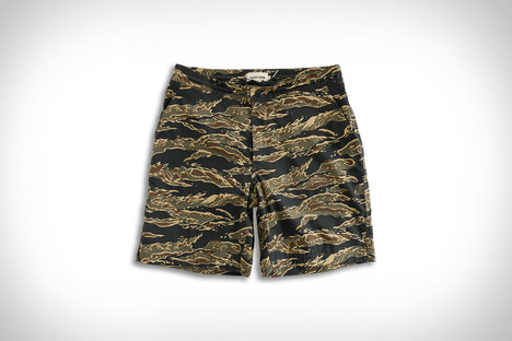 Short d&#39;aventure Taylor Stitch Tiger Camo