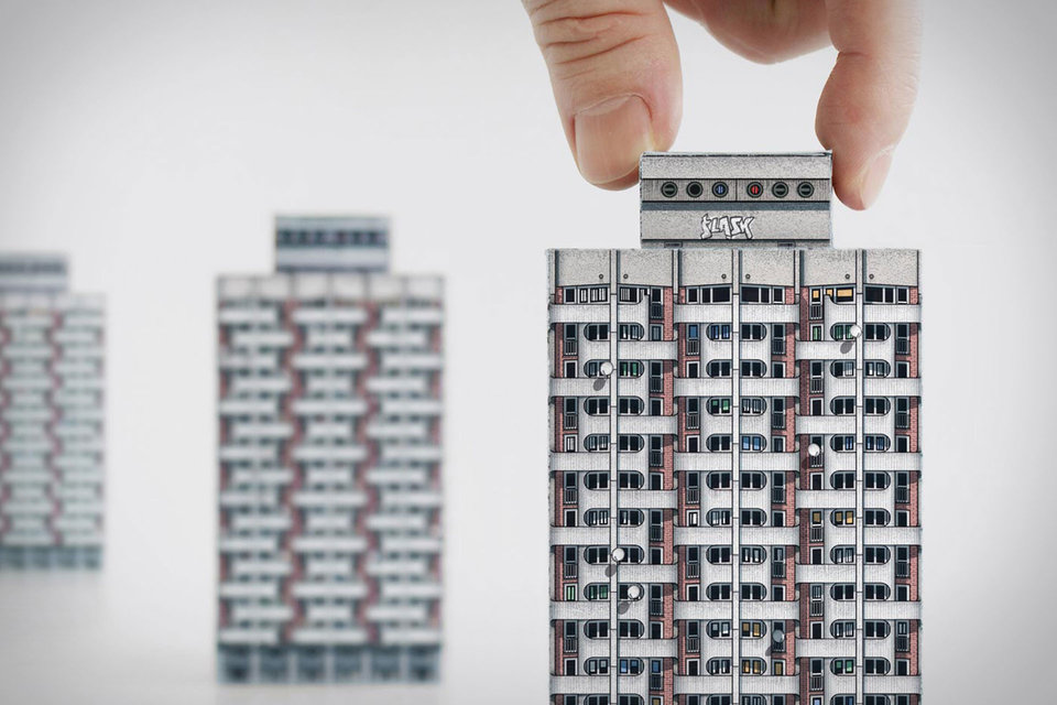Brutal Poland Paper Models | Uncrate