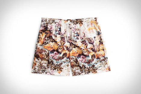 Bather Acid Forest Swim Trunks Bather Acid Forest Swim Trunks