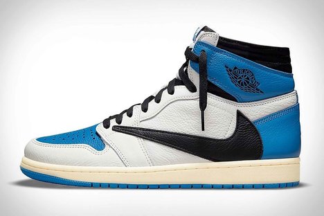 Nike x Travis Scott x Fragment Air Jordan 1 高帮运动鞋