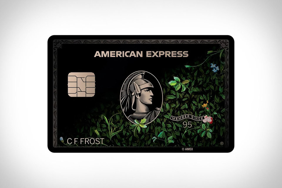 American Express Centurion Art Cards Uncrate