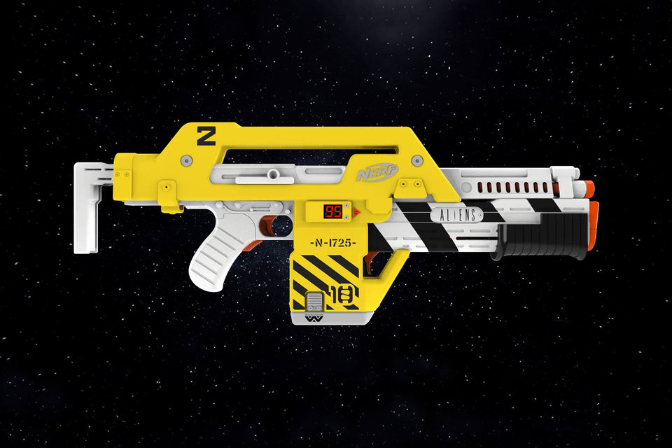 Nerf LMTD Aliens M41-A Blaster | Uncrate