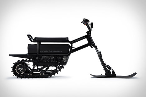 Moonbikes x Uncrate Electric Snow Mobile