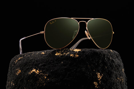 Ray-Ban Aviator Solid Gold Sunglasses Ray-Ban Aviator Solid Gold Sunglasses