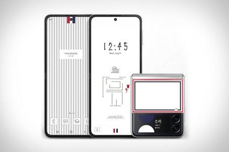 Samsung Galaxy Z Flip3 Thom Browne Smartphone Samsung Galaxy Z Flip3 Thom Browne Smartphone