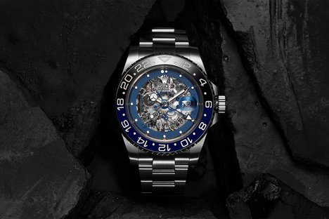Skeleton Concept Rolex GMT-Master II Batman Watch