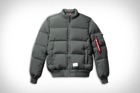 Blouson aviateur matelassé MA-1 Alpha Industries