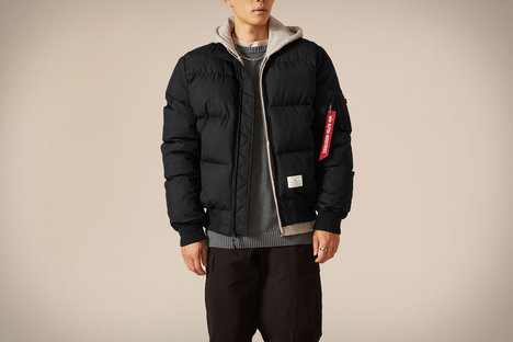 Alpha Industries MA-1 Quilted Flight Jacket Alpha Industries MA-1 Quilted Flight Jacket