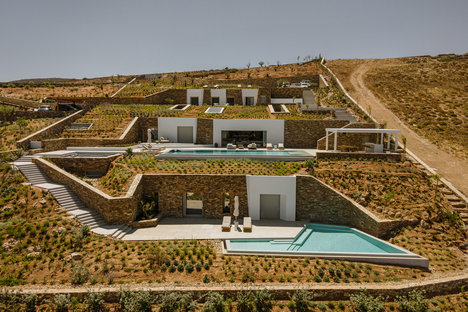 Villa souterraine Antiparos