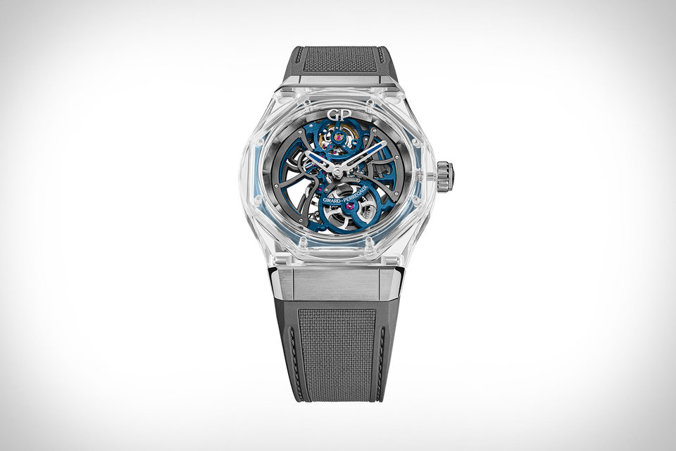 Girard Perregaux Laureato Absolute Light Bucherer Blue Watch