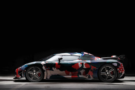 James Jean Koenigsegg Agera RS Art Car James Jean Koenigsegg Agera RS Art Car