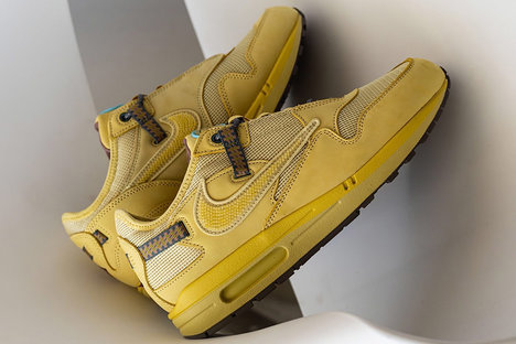Nike x Travis Scott Air Max 1 Wheat Sneaker Nike x Travis Scott Air Max 1 Wheat Sneaker