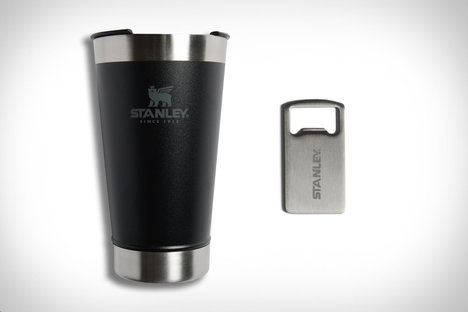 Stanley Bottle Opener Pint Glass Stanley Bottle Opener Pint Glass