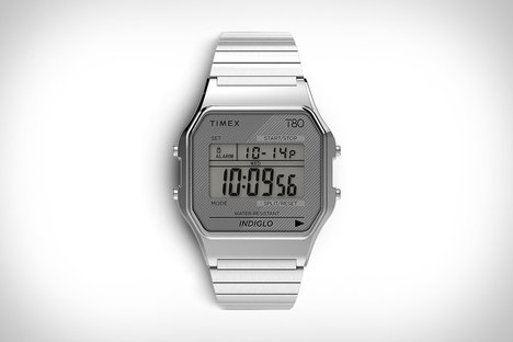 Timex T80 Expansion Band Digital Watch Timex T80 Expansion Band Digital Watch
