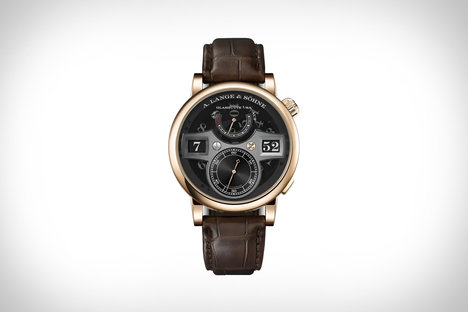 A. Lange & Sohne Zeitwerk Honeygold Lumen Watch A. Lange & Sohne Zeitwerk Honeygold Lumen Watch