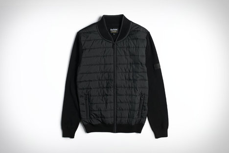 Barbour International Baffle Sweater Barbour International Baffle Sweater