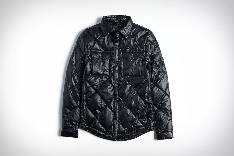 Barbour Gold Standard CPO Quilted Shirt Jacket