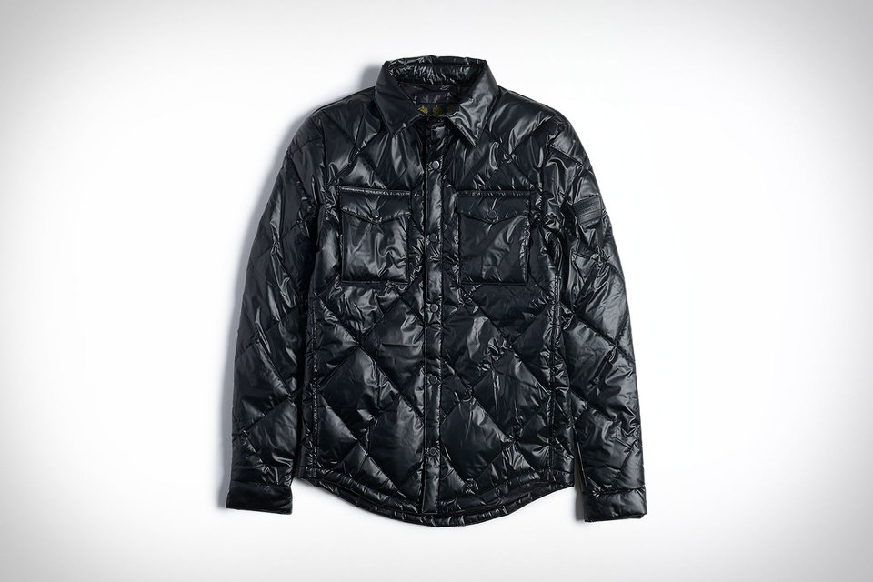 Barbour Gold Standard CPO Quilted Shirt Jacket | Uncrate