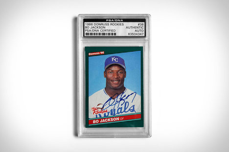 1986 Donruss Rookies Bo Jackson autografiada tarjeta de novato de béisbol