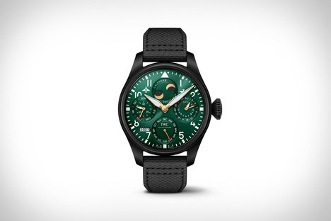 IWC Big Pilot's Perpetual Calendar Racing Green Watch IWC Big Pilot's Perpetual Calendar Racing Green Watch