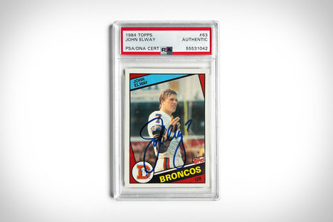 1984 Topps John Elway Autographed Rookie Card 1984 Topps John Elway Autographed Rookie Card