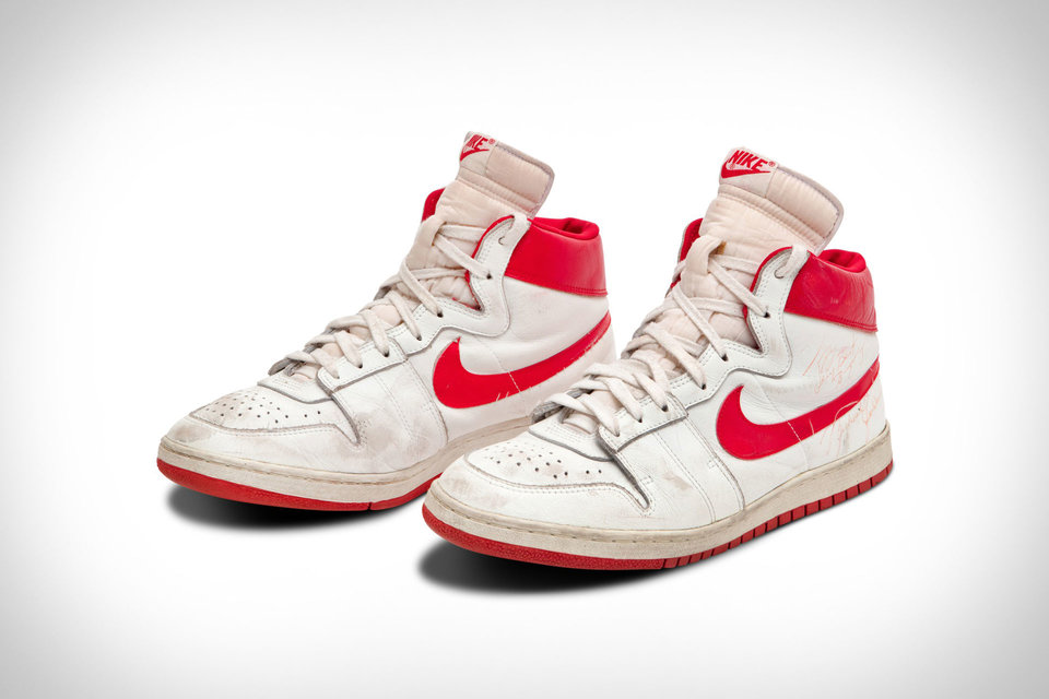 Michael Jordan's Game-Worn Nike Air Ship Sneakers | Uncrate