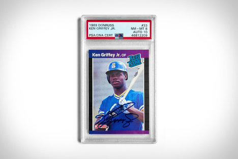 1989 Donruss Ken Griffey Jr. Autographed Rookie Card 1989 Donruss Ken Griffey Jr. Autographed Rookie Card