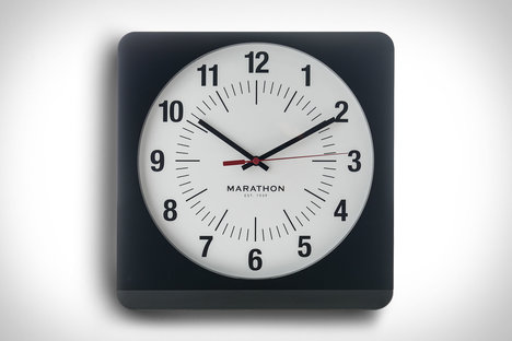 Marathon Studio Wall Clock Marathon Studio Wall Clock