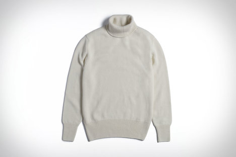 Private White V.C. Submariner Roll Neck Sweater