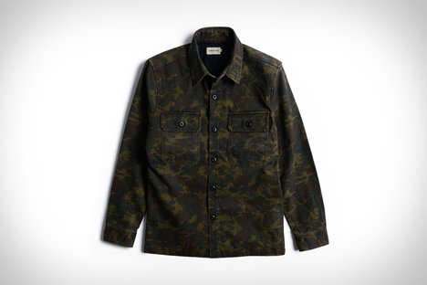 Taylor Stitch Camo Lined Shop Shirt Taylor Stitch Camo Lined Shop Shirt