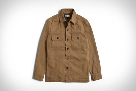 Taylor Stitch Tobacco Lined Shop Shirt Taylor Stitch Tobacco Lined Shop Shirt