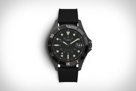 Timex Navi XL Blackout Automatic Watch Timex Navi XL Blackout Automatic Watch