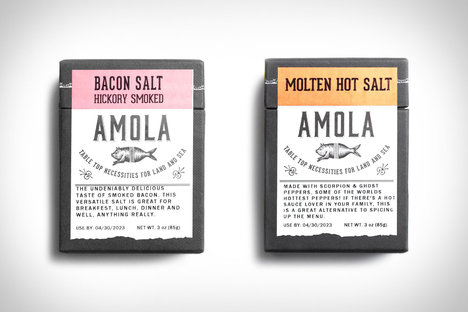 Bacon & Molten Hot Salt Set Bacon & Molten Hot Salt Set