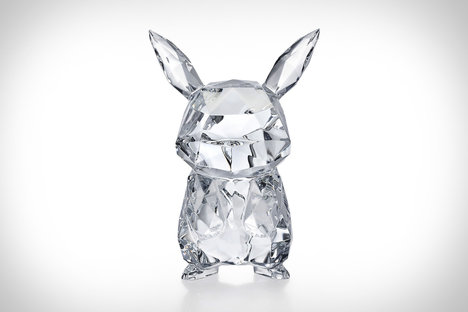 Baccarat x Pokemon x Fragment Pikachu Crystal Figure Baccarat x Pokemon x Fragment Pikachu Crystal Figure