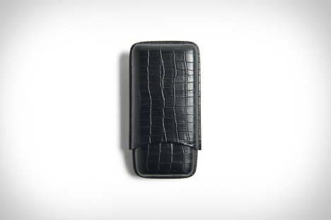 Triple Cigar Holder & Cutter Set Triple Cigar Holder & Cutter Set